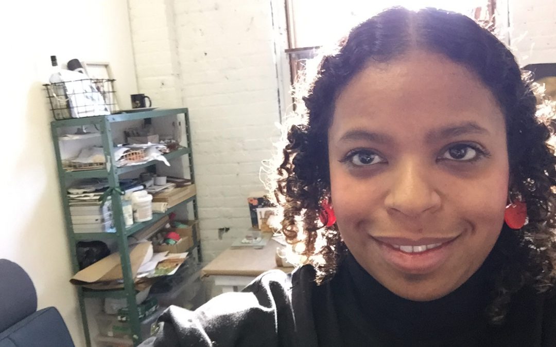 Taiteilijatapaaminen Anna Binta Diallo